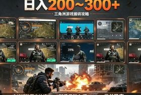 三角洲全自动挂G项目，一台电脑即可操作，防封稳账号，日收益300+，收益全程包回收，省心稳賺【揭秘】
