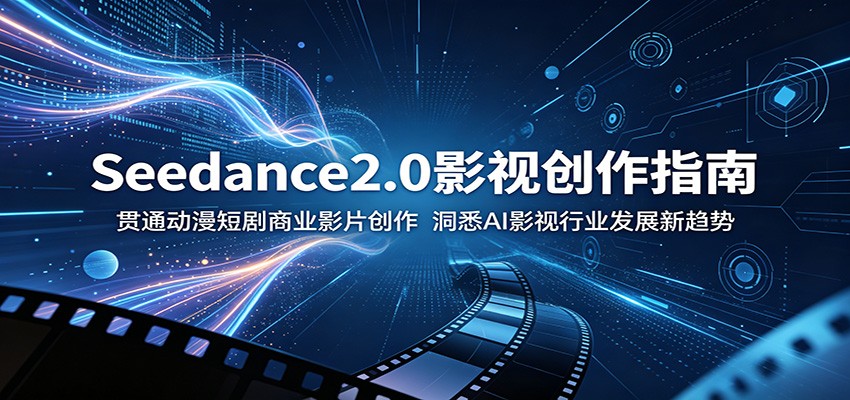 Seedance2.0影视创作指南:贯通动漫短剧商业影片创作,洞悉AI影视行业发展新趋势 Seedance2.0影视创作指南:贯通动漫短剧商业影片创作,洞悉AI影视行业发展新趋势