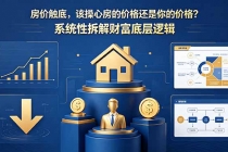付费文章:房价触底,该操心房的价格还是你的价格?系统性拆解财富底层逻辑