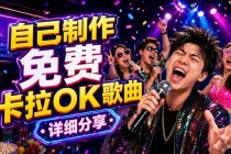 免费卡拉OK歌曲制作全攻略:音轨分离字幕制作,零基础快速做出专业K歌视频