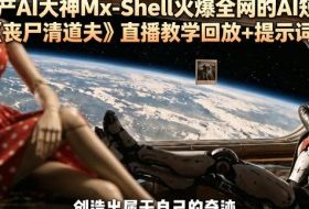 国产AI大神Mx-Shell火爆全网的AI短片《丧尸清道夫》直播教学回放+提示词