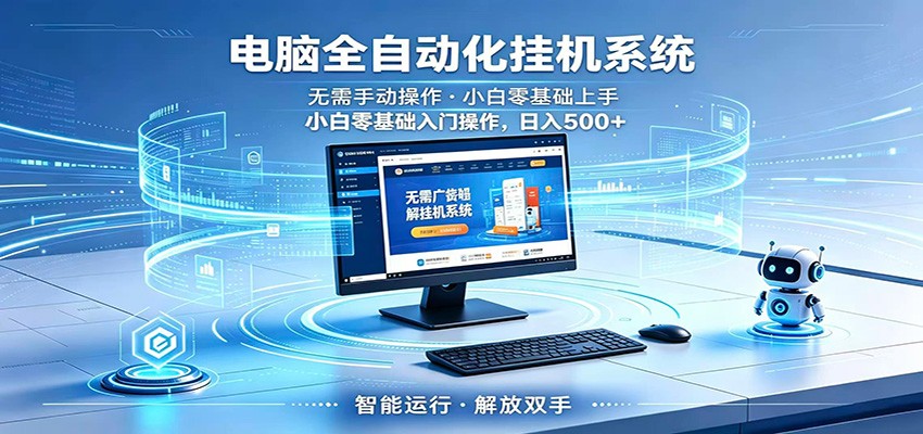 智能广告挂机无需值守,小白上手轻松实现每日增收 智能广告挂机无需值守,小白上手轻松实现每日增收