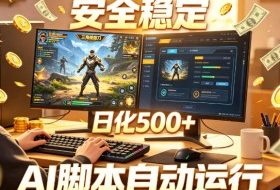 三角洲全自动挂G项目，AI脚本躺賺，日化500+，无需手动操作【揭秘】