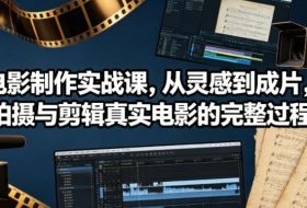 电影制作实战课，从灵感到成片，拍摄与剪辑真实电影的完整过程【原创双语字幕】