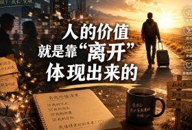 付费文章：人的价值就是靠“离开”体现出来的