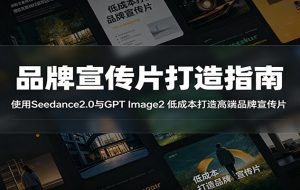 品牌宣传片打造指南：使用Seedance2.0与GPT Image2 低成本打造高端品牌宣传片
