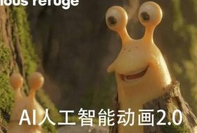 好奇避难所—AI人工智能动画电影制作2.0-【独家精翻中英字幕】