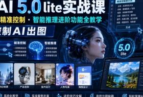 即梦AI 5.0 lite实战课,联网检索・精准控制・智能推理进阶功能全教学,精准控制AI出图