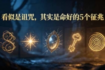 付费文章：看似是诅咒，其实是命好的5个征兆