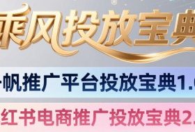小红书千帆推广平台投放宝典，小红书电商推广投放宝典2.0