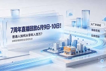 7周年直播回放6月9日-10日！普通人如何从零年入百万？拆解大厂、草根、实体多赛道创业变现玩法