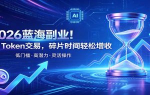 AI Token算力赛道！普通人可入局的数字副业，零门槛快速起步
