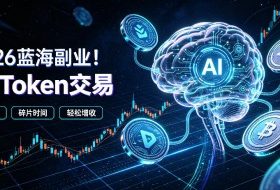 2026全新风口副业|AI智能Token交易,空闲时间轻松 賺 收益,无需全天盯盘【揭秘】