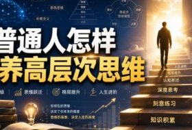 付费文章:普通人怎样培养高层次思维