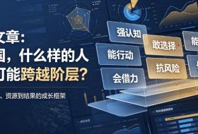 付费文章:在中国,什么样的人最有可能跨越阶层?