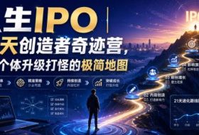 人生IPO︱21天创造者奇迹营,超级个体升级打怪的极简地图