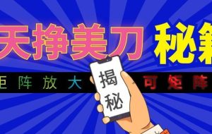 全自动量子纠缠量化项目，每天挣美刀，可矩阵放大！