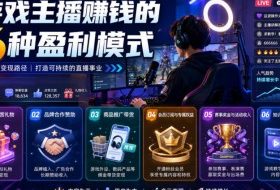 付费文章：游戏主播賺钱的6种盈利模式