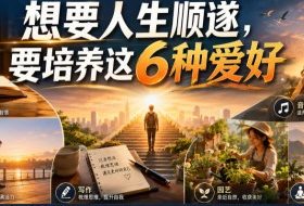 公众号付费文章：想要人生顺遂，要培养这6种爱好