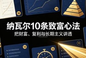 付费文章：纳瓦尔10条致富心法