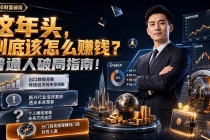付费文章:这年头,到底该怎么赚钱?普通人破局指南!