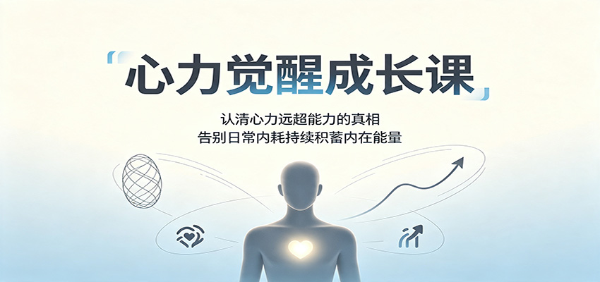 心力觉醒成长课:认清心力远超能力的真相,告别日常内耗持续积蓄内在能量 心力觉醒成长课:认清心力远超能力的真相,告别日常内耗持续积蓄内在能量