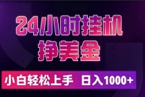 24小时挂机挣美金,简单易操作,小白轻松上手,日入1000+