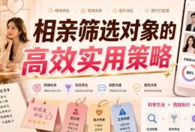 付费文章:相亲筛选对象的高效实用策略