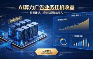 (19772期)AI算力广告业务|AI时代个人或工作室新赛道