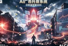 AI智能广告,全自动化运行,单日可达400+,小白新手0基础上手【揭秘】