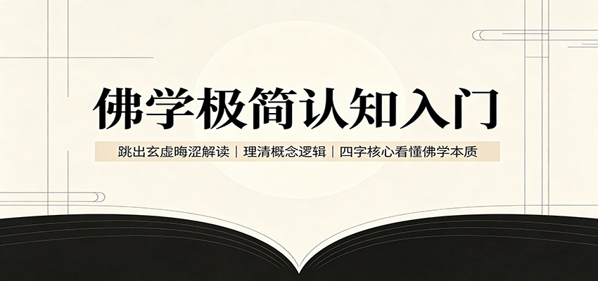 佛学极简认知入门:跳出玄虚晦涩解读,理清概念逻辑,四字核心看懂佛学本质 佛学极简认知入门:跳出玄虚晦涩解读,理清概念逻辑,四字核心看懂佛学本质