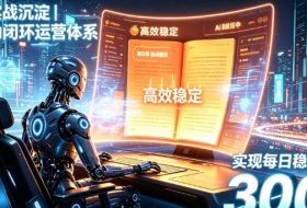两年实战沉淀｜全自动闭环运营体系，实现每日稳定收益300+【揭秘】