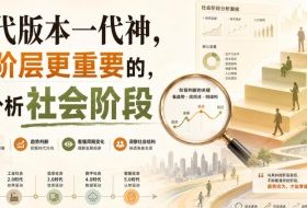 付费文章:一代版本一代神,比阶层更重要的,是分析社会阶段