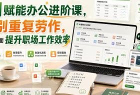 AI赋能办公进阶课,告别重复劳作,用AI全面提升职场工作效率