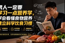 （20055期）付费文章：男人一定要学习一点营养学，学会看懂食物营养建立科学饮食习惯