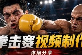 电影级拳击赛怎么做?AI重拳对决视频完整制作流程|详细分享