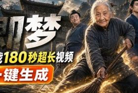 即梦挑战180秒超长视频!一键生成3分钟电影?完整制作流程详细分享!