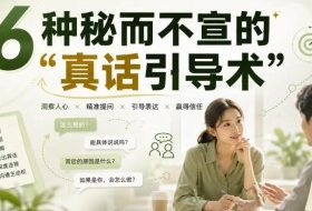付费文章:6种秘而不宣的“真话引导术”