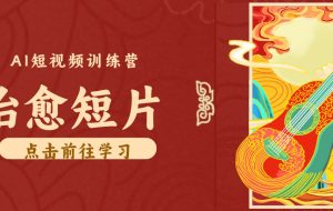 零成本副业｜AI制作农村治愈短片，普通人空闲就能做，小众赛道轻松涨粉变现月入万元