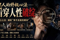 （20200期）付费文章：识人的终极心法――看穿人性破绽