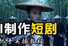 【保姆级手把手教程】AI短剧制作完整流程教学，从小白零基础到成片大神