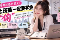 (20423期)社群精选付费文:上班族一定要学会“偷“