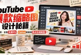 YouTube爆款缩略图设计秘籍,某油管大佬(610万订阅者)亲授,全程无需PS,Canva就能做高点击缩略图!【原创双语字幕】