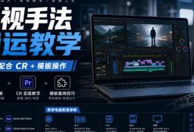 影视手法搬运教学,手法配合CR+模板操作,需要电脑,提供软件+配置参数