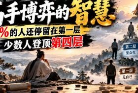 付费文章:高手博弈的智慧,90%的人还停留在第一层,少数人登顶第四层