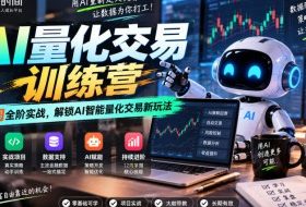 极客时间AI量化交易训练营｜12周全阶实战，解锁AI智能量化交易新玩法