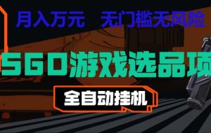 长期稳定的AI自动化游戏，日入千元，稳定运行三年，任何人都可以做！！