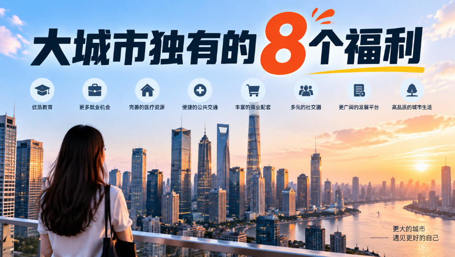 某公众号付费文章:大城市独有的8个福利