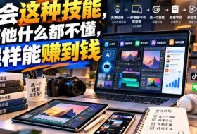 某公众号付费文章:学会这种技能,其他什么都不懂,照样能賺到钱