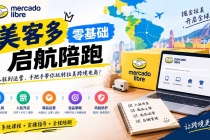(20951期)美客多开店不会操作怎么办?详解入驻审核、账号设置、AI商品优化、热销选品与利润定价避坑方法